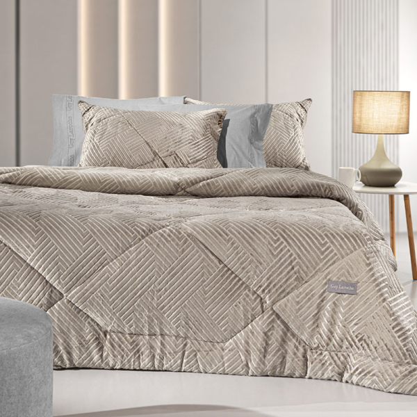 Πάπλωμα Υπέρδιπλο (220x240) Guy Laroche York Natural