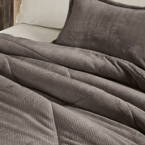 Κουβερτοπάπλωμα Υπέρδιπλο (220x240) Guy Laroche Moore Cocoa