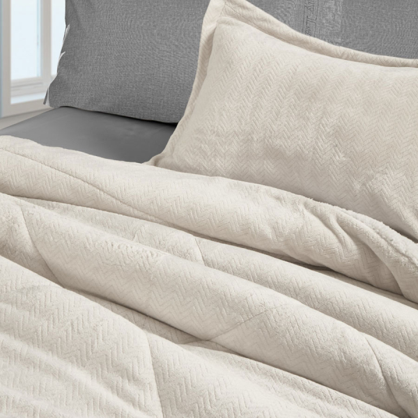 Κουβερτοπάπλωμα Υπέρδιπλο (220x240) Guy Laroche Moore Ivory