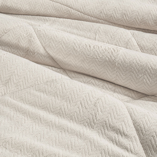 Κουβερτοπάπλωμα Υπέρδιπλο (220x240) Guy Laroche Moore Ivory