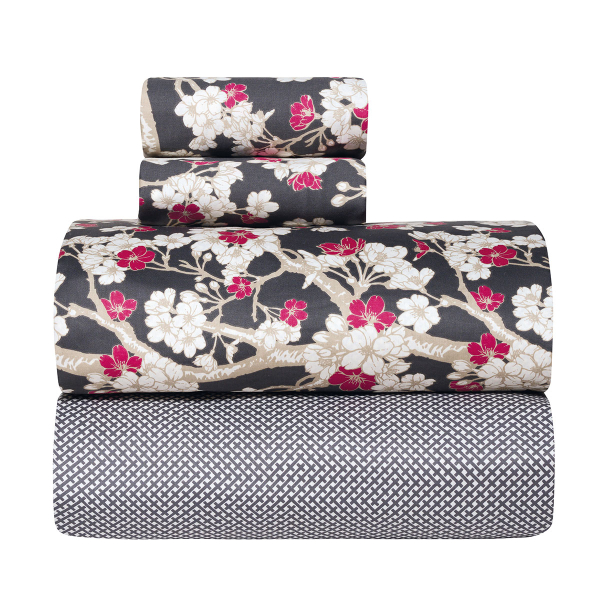 Σεντόνια King Size (Σετ) Kentia Stylish Umeko