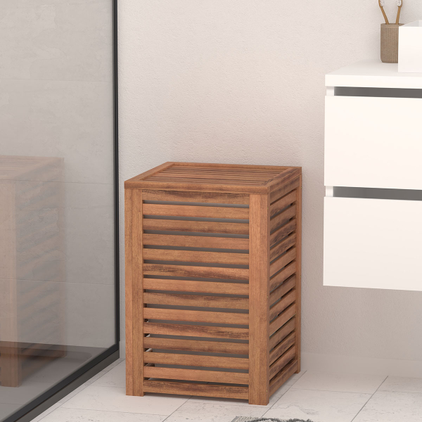 Καλάθι Απλύτων (40.3x40.3x60) F-V Acacia 204901