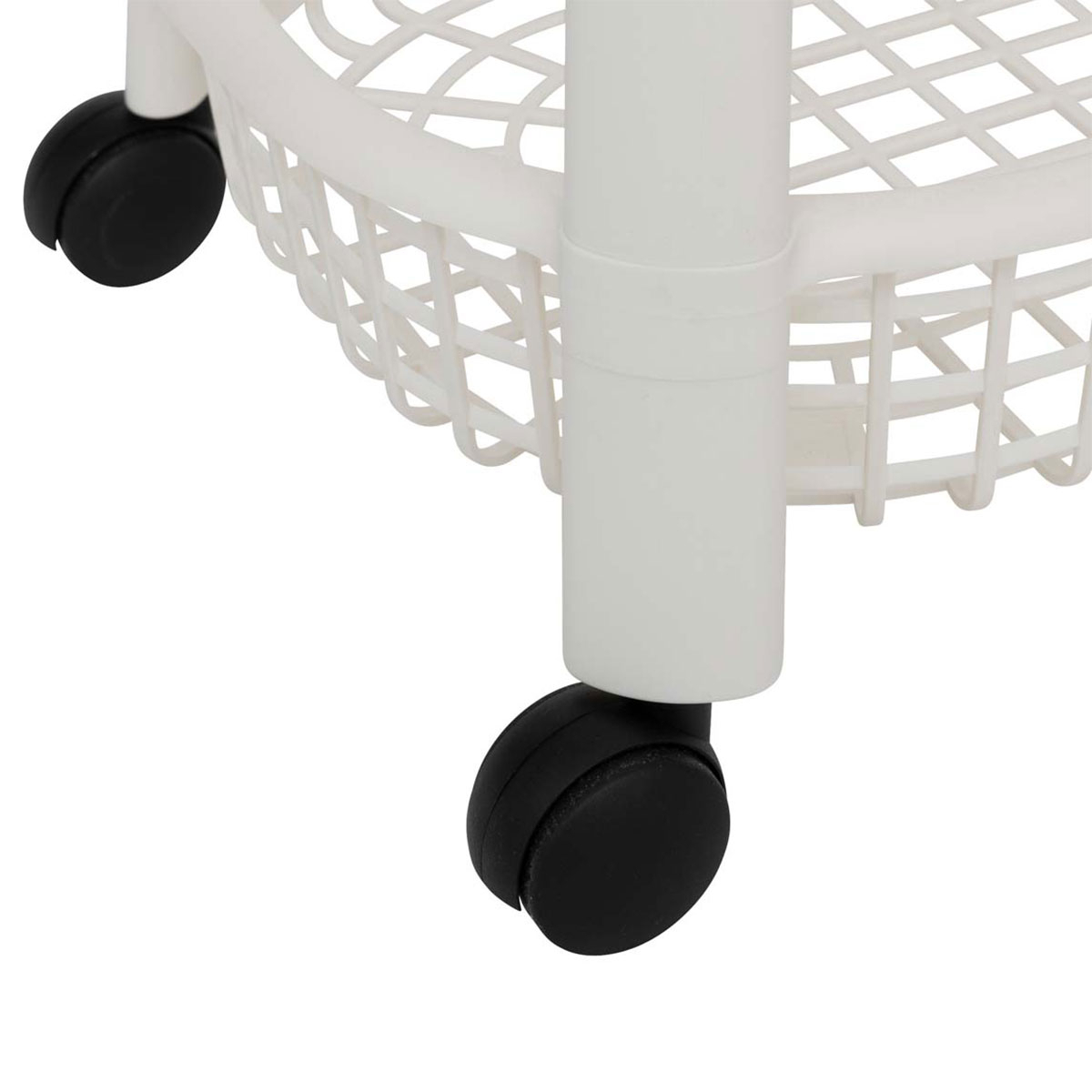 Τρόλεϊ Ραφιέρα 4 Θέσεων (46 5X25 5X79) F-V Basket Trolley White 189990B Home Οργάνωση & Αποθήκευση Οργάνωσης Spitishop