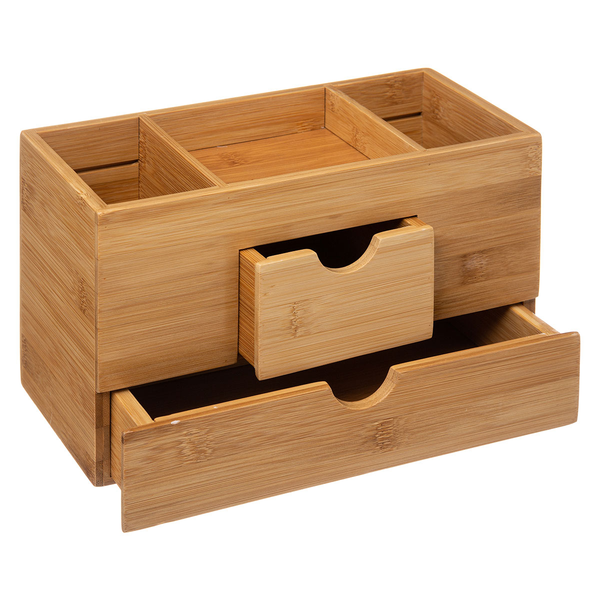 Θήκη Οργάνωσης με Συρτάρια (24X14 5X12) F-V Bamboo 160906 Home Οργάνωση & Αποθήκευση Καλλυντικών Κοσμημάτων Θήκες Spitishop