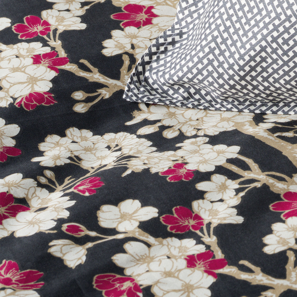 Παπλωματοθήκη Υπέρδιπλη (Σετ 220x240) 2 Όψεων Kentia Stylish Umeko