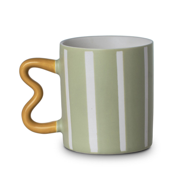 Κούπα 450ml Estia Jazz Lines Πράσινο 07-35143