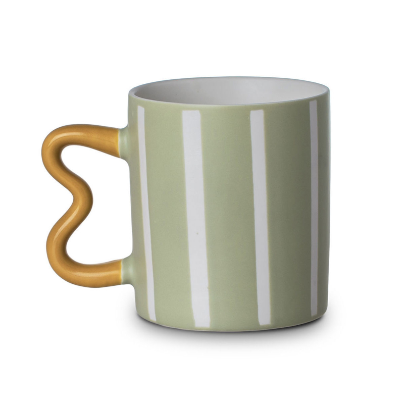 Κούπα 450ml Estia Jazz Lines Πράσινο 07-35143