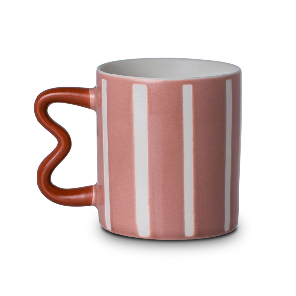 Κούπα 450ml Estia Jazz Lines Ροζ 07-35150