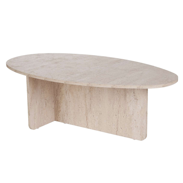 Τραπέζι Σαλονιού (120x65x40) A-G Orba 838NRD1101 Travertine