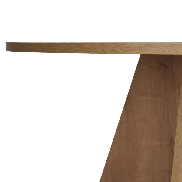 Τραπέζι Τραπεζαρίας (Φ120x75) A-G Virella 746NRD1107 Sapphire Oak