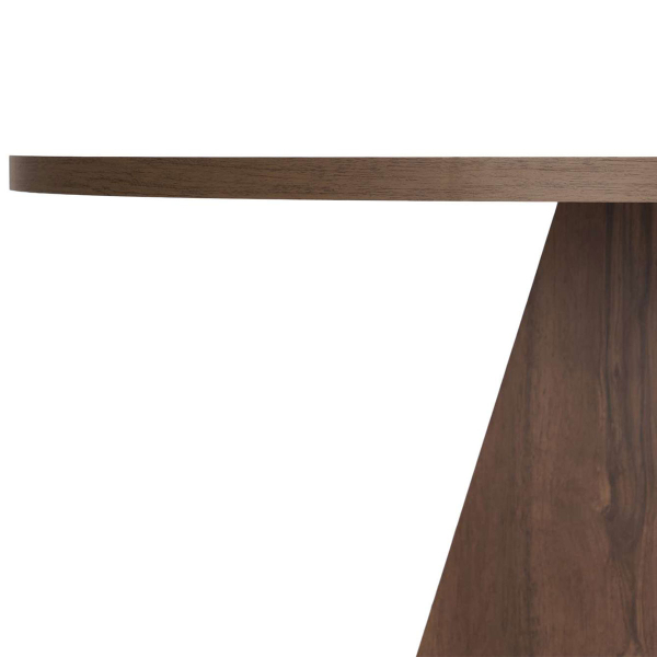 Τραπέζι Τραπεζαρίας (Φ120x75) A-G Virella 746NRD1109 Walnut