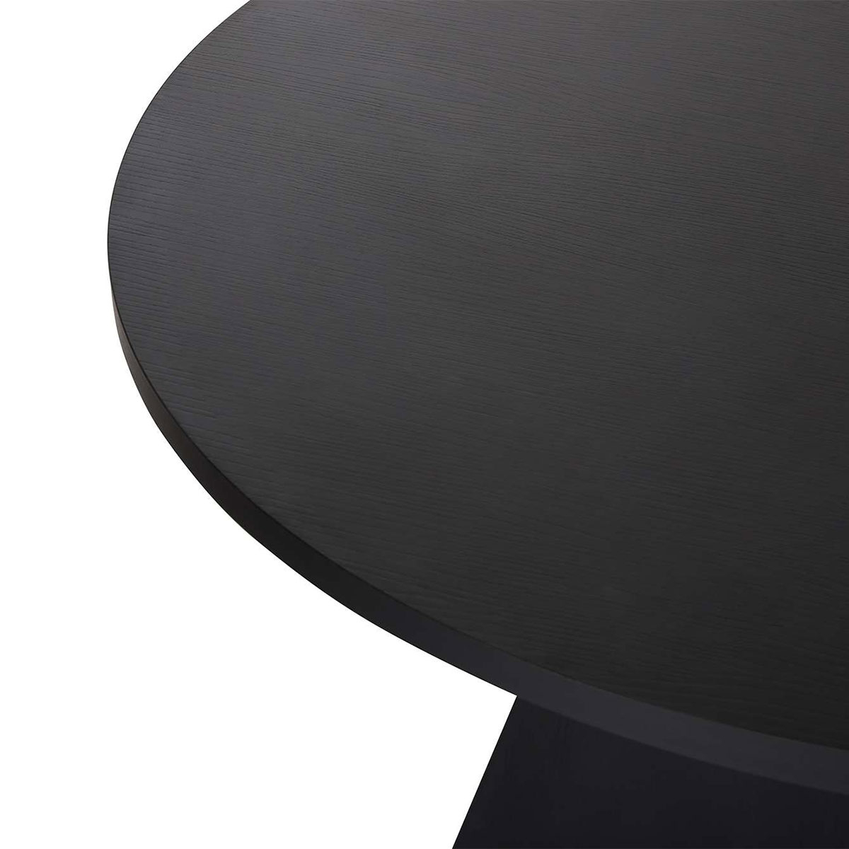 Τραπέζι Τραπεζαρίας (Φ120x75) A-G Virella 746NRD1112 Wood Black φωτογραφία