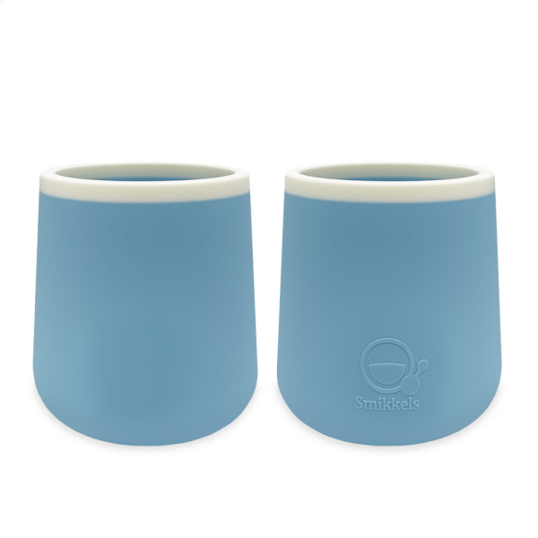 Ποτήρια 175ml (Σετ 2τμχ) Smikkels Μπλε 63-30066