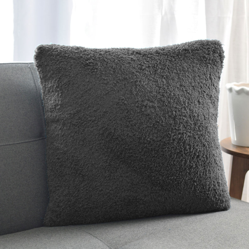 Διακοσμητικό Μαξιλάρι Fleece (50x50) S-F Montreal Anthracite C1C681003