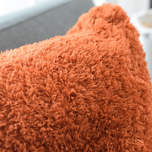 Διακοσμητική Μαξιλαροθήκη Fleece (40x40) S-F Montreal Roux C0C681007H