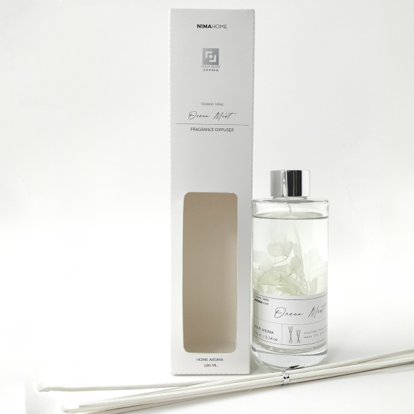 Αρωματικό Χώρου 180ml Με Στικς Nima Aroma Ocean Mist