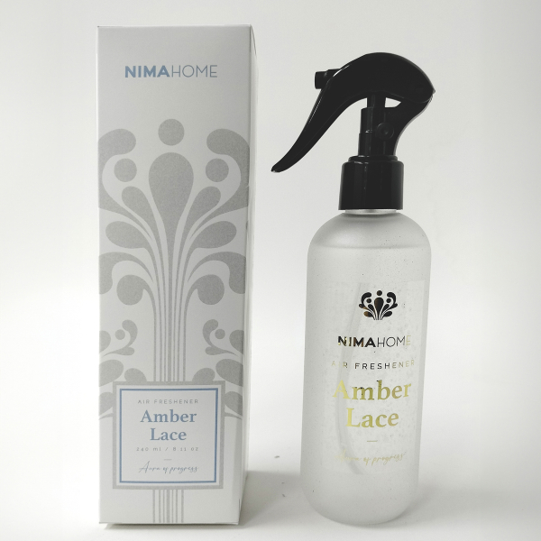 Αρωματικό Σπρέυ Χώρου 240ml Nima Aroma Amber Lace