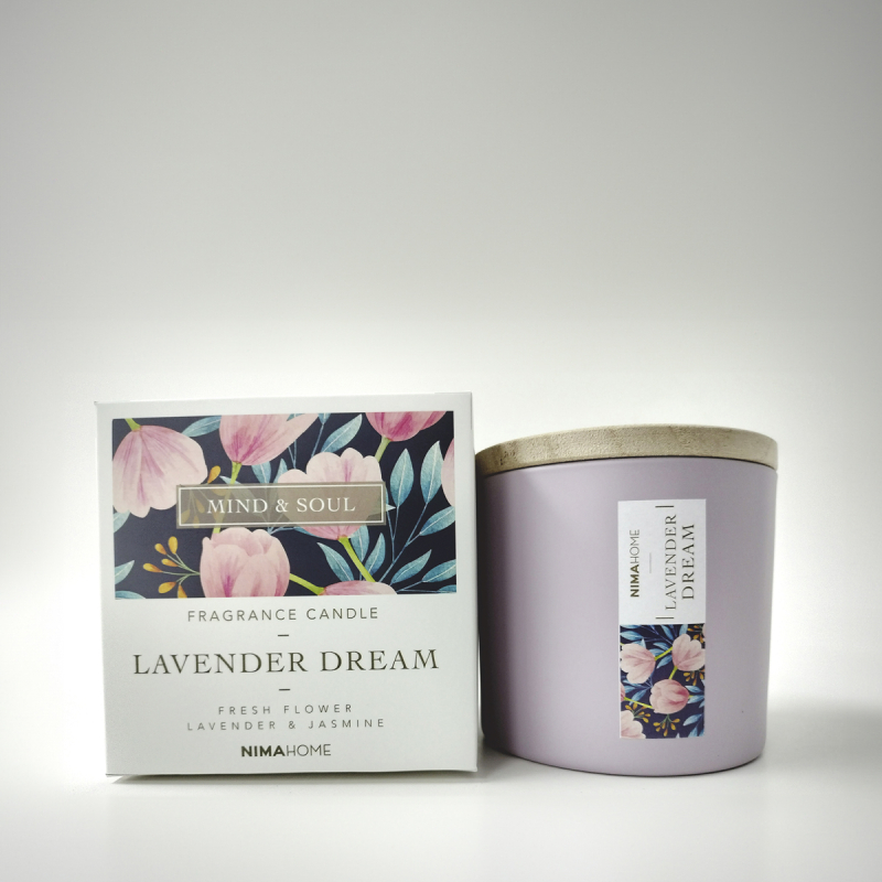 Κερί Αρωματικό 250gr Nima Aroma Lavender Dream