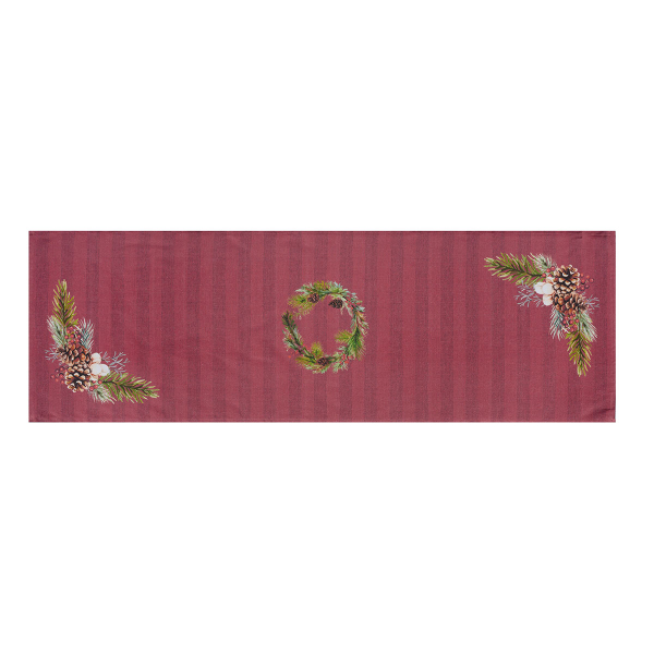 Χριστουγεννιάτικη Τραβέρσα (45x140) Kentia Loft Snow 253