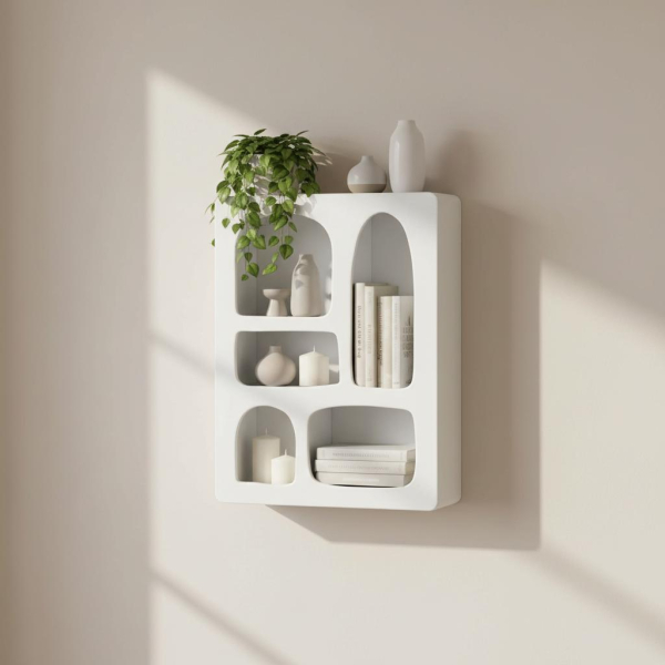 Ραφιέρα Τοίχου (45x15x65) A-S Rivi 193212