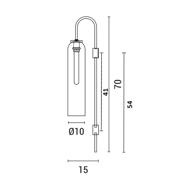 Απλίκα Τοίχου Eurolamp 144-56000
