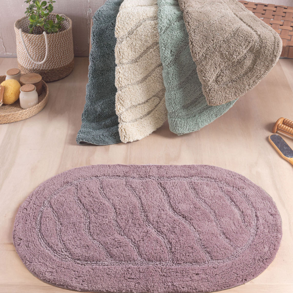 Πατάκι Μπάνιου Οβάλ (60x90) Rythmos Oval