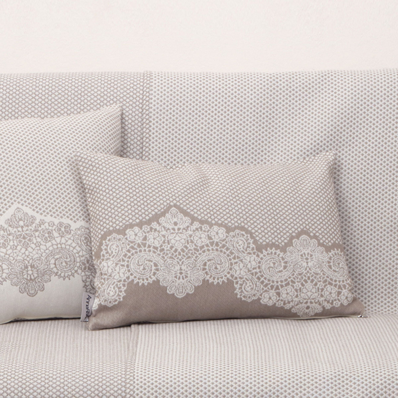 Διακοσμητικό Μαξιλάρι (32x52) Anna Riska 1561 Beige