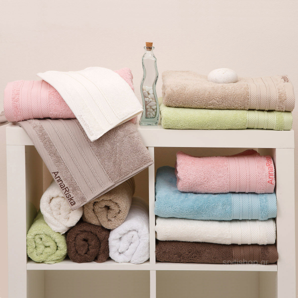 Πετσέτες Χεριών (Σετ 3τμχ) Anna Riska Soft 600gsm