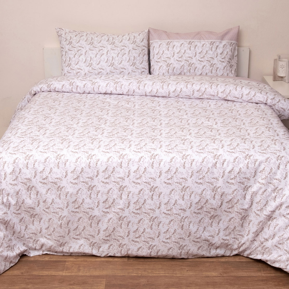 Anna Riska Πάπλωμα Ημίδιπλο (Σετ 180x240) 2 Όψεων Anna Riska Premium 5012 Beige