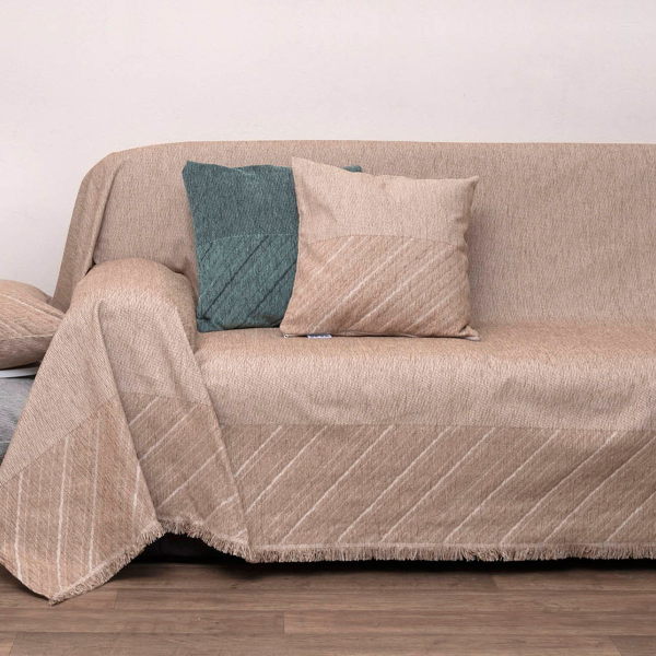 Ριχτάρι Πολυθρόνας (180x180) Anna Riska 1455 Beige