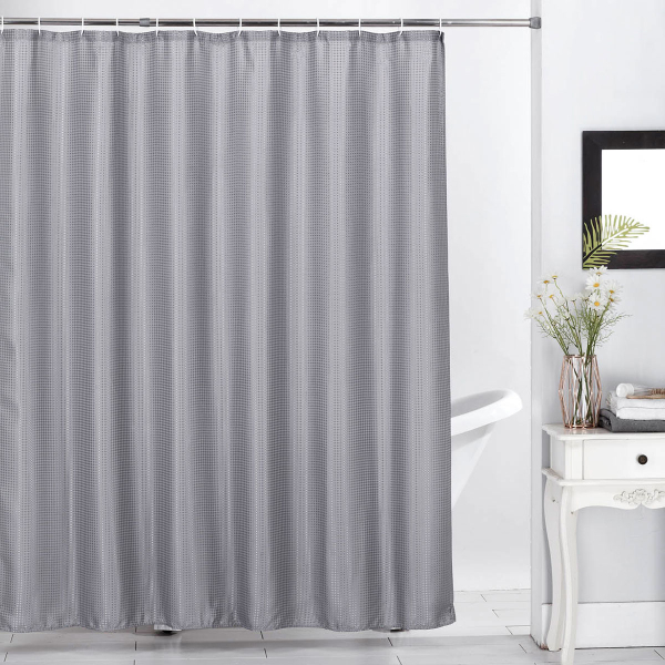 Κουρτίνα Μπάνιου (180x180) Με Κρίκους Anna Riska Des 513 Ivory