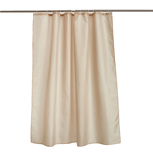 Κουρτίνα Μπάνιου (180x200) Με Κρίκους Whitegg KM3/2 Sand