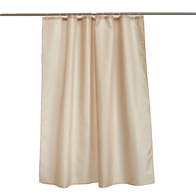 Κουρτίνα Μπάνιου (180x200) Με Κρίκους Whitegg KM3/2 Sand