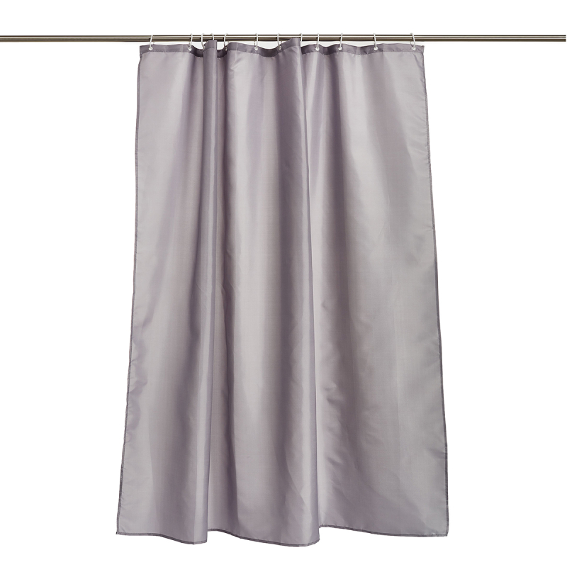 Κουρτίνα Μπάνιου (180x200) Με Κρίκους Whitegg KM3/6 Grey