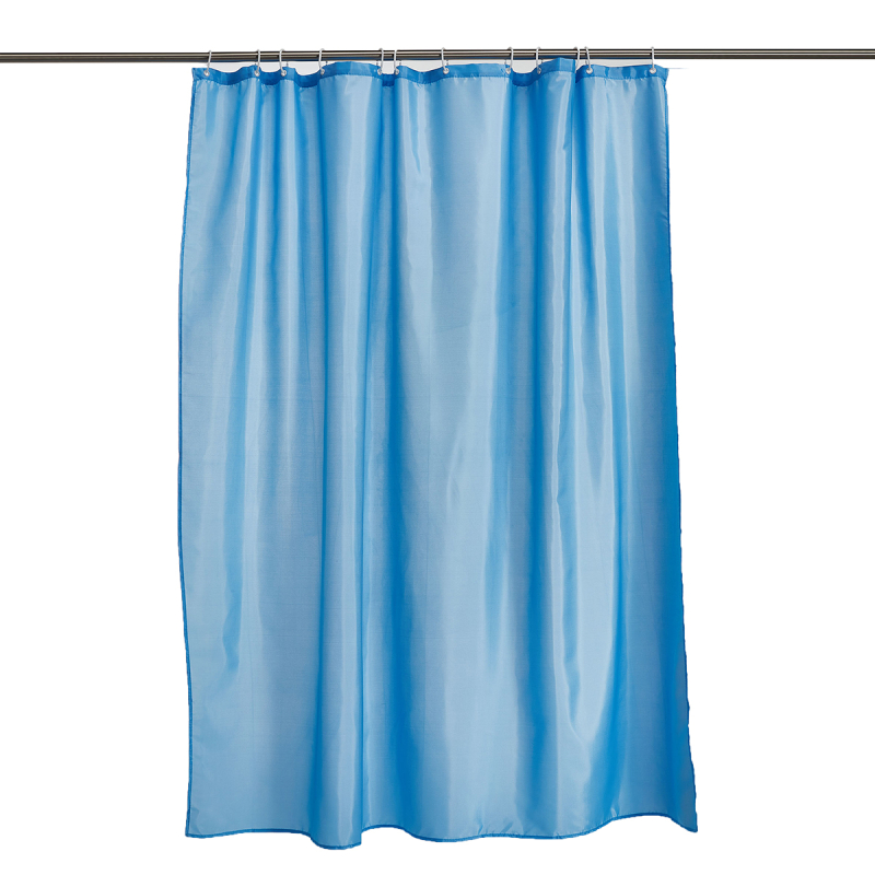 Κουρτίνα Μπάνιου (180x200) Με Κρίκους Whitegg KM3/7 Ciel