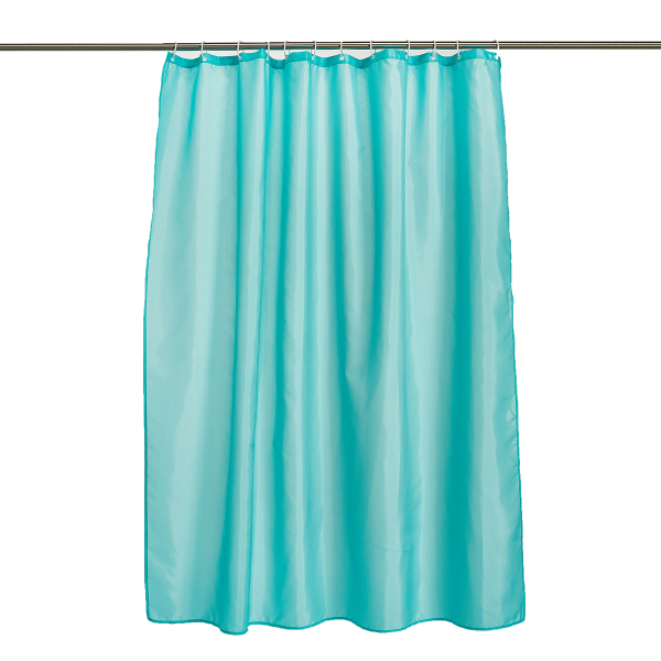 Κουρτίνα Μπάνιου (180x200) Με Κρίκους Whitegg KM3/9 Turqoise