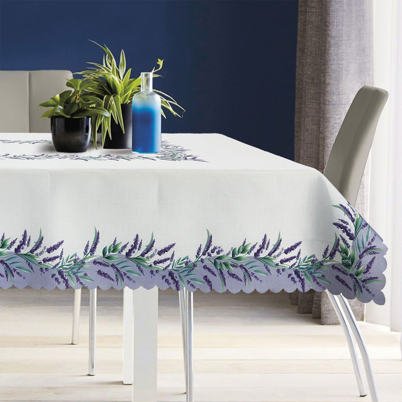 Αλέκιαστο Τραπεζομάντηλο (140x180) Whitegg Z159