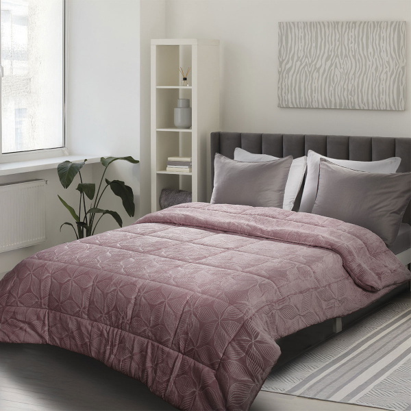 Κουβερτοπάπλωμα Υπέρδιπλο (220x240) Whitegg KB151