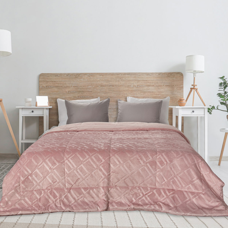 Κουβερτοπάπλωμα Υπέρδιπλο (220x240) Whitegg KB153-1