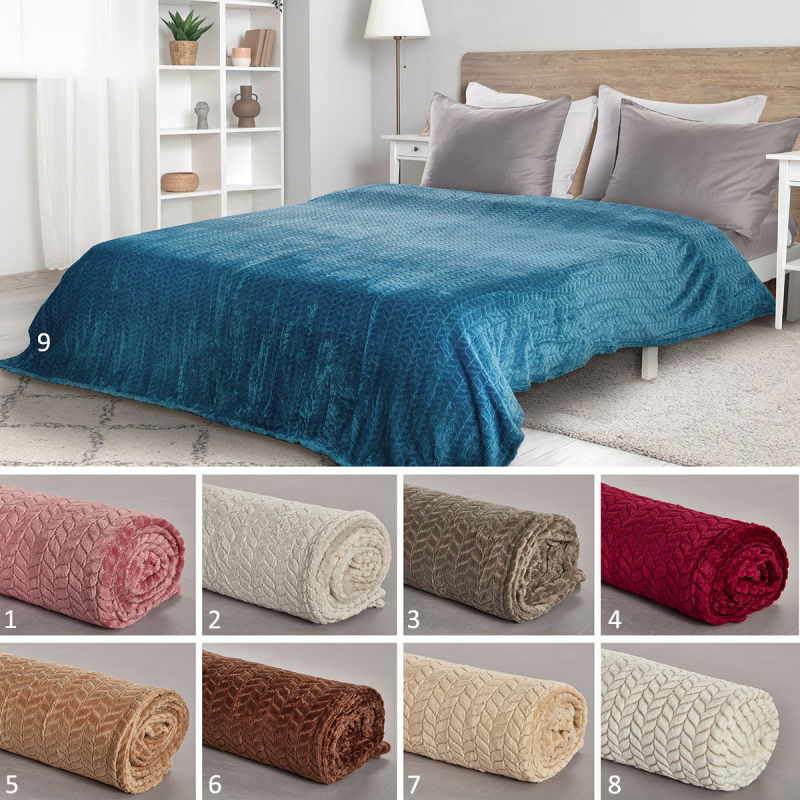 Κουβέρτα Fleece Υπέρδιπλη (220x240) Whitegg KB160