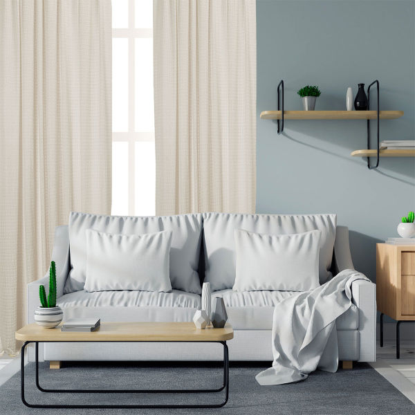 Κουρτίνα (270x280) Με Τρέσα Whitegg K0214-1