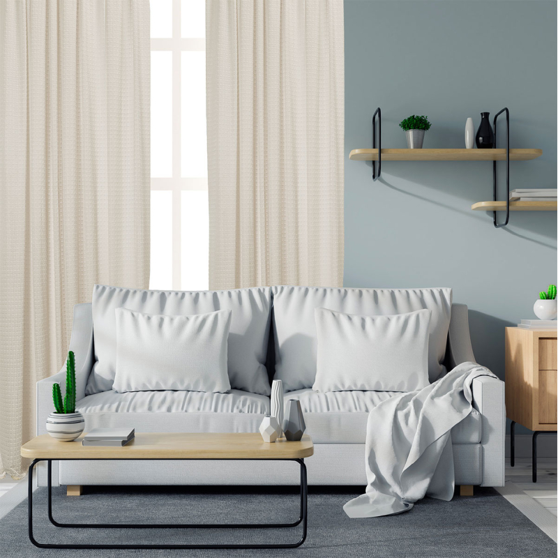 Κουρτίνα (270x280) Με Τρέσα Whitegg K0214-1