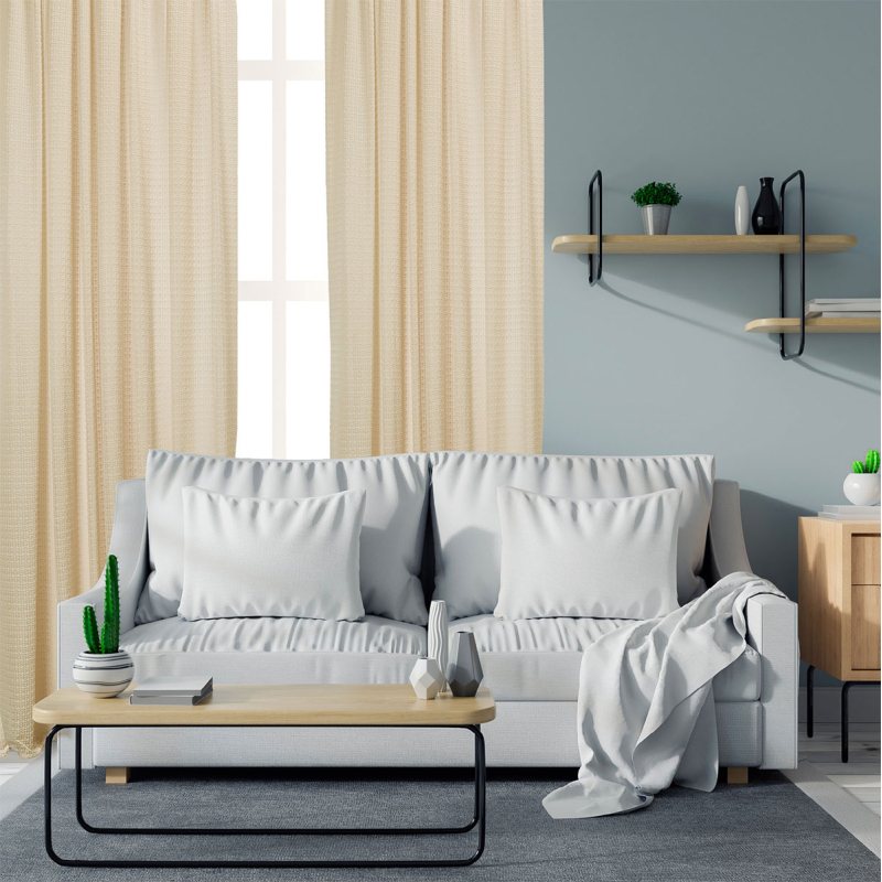 Κουρτίνα (270x280) Με Τρέσα Whitegg K0214-2