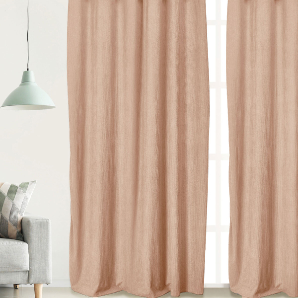 Κουρτίνα (140x260) Με Τρουκς Whitegg K0223-1