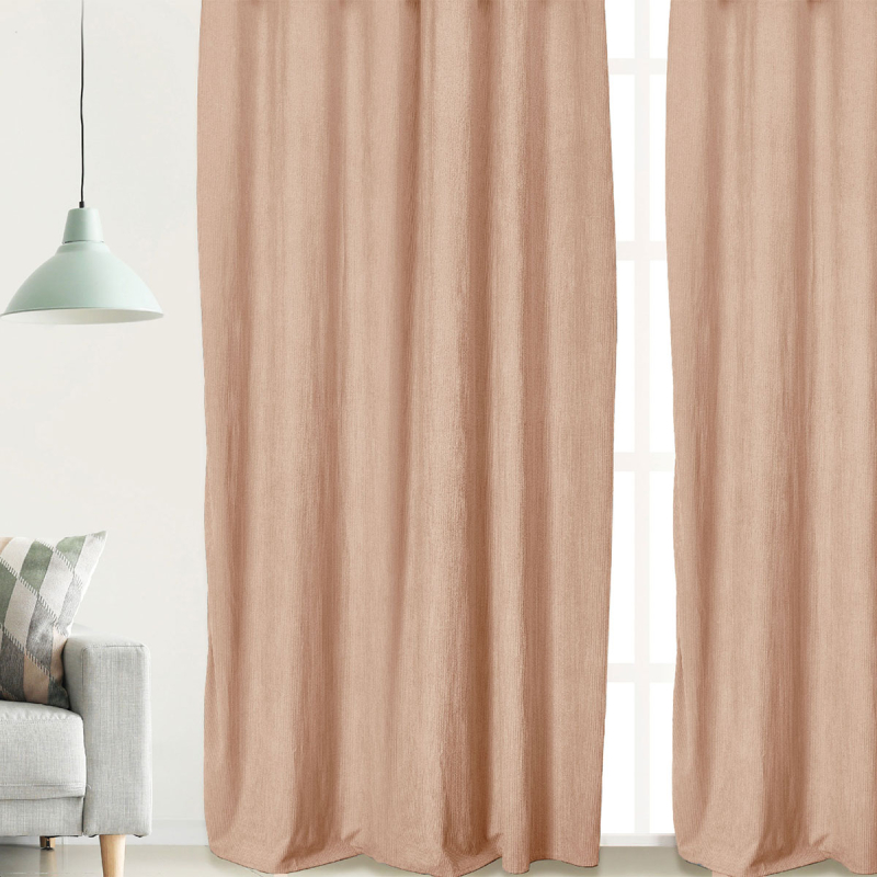 Κουρτίνα (140x260) Με Τρουκς Whitegg K0223-1