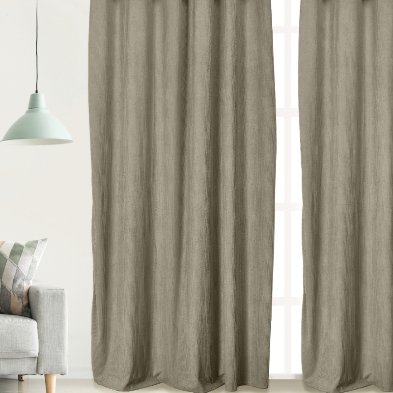 Κουρτίνα (140x260) Με Τρουκς Whitegg K0223-3