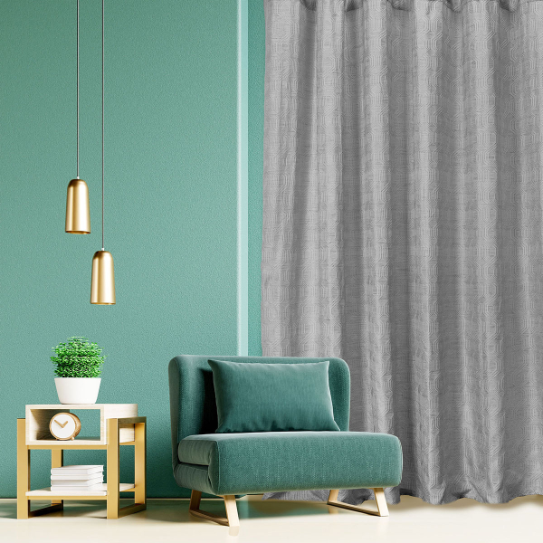 Κουρτίνα (270x280) Με Τρουκς Whitegg K0222-5