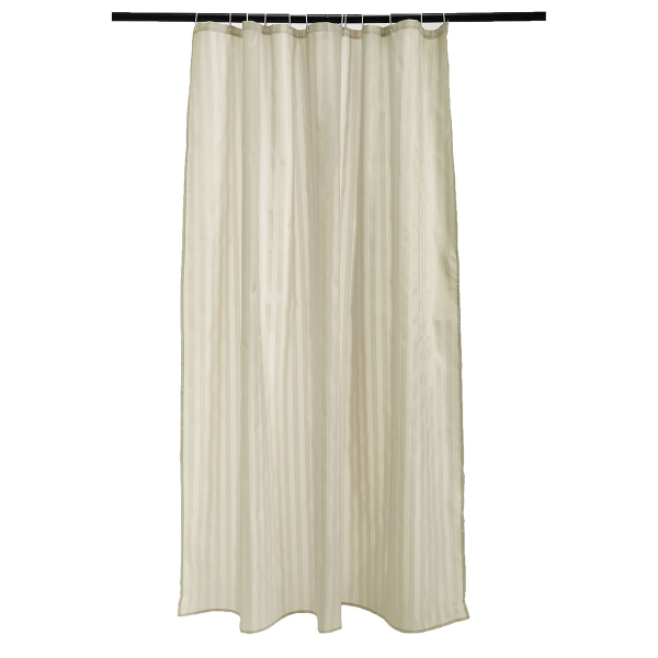 Κουρτίνα Μπάνιου (180x200) Με Κρίκους Whitegg KM7-5