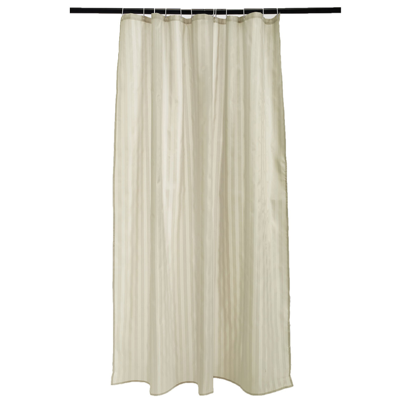 Κουρτίνα Μπάνιου (180x200) Με Κρίκους Whitegg KM7-5