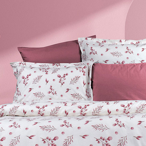 Φανελένια Μαξιλαροθήκη (50x70) Dimcol Μυρτώ 353 Rotten Apple